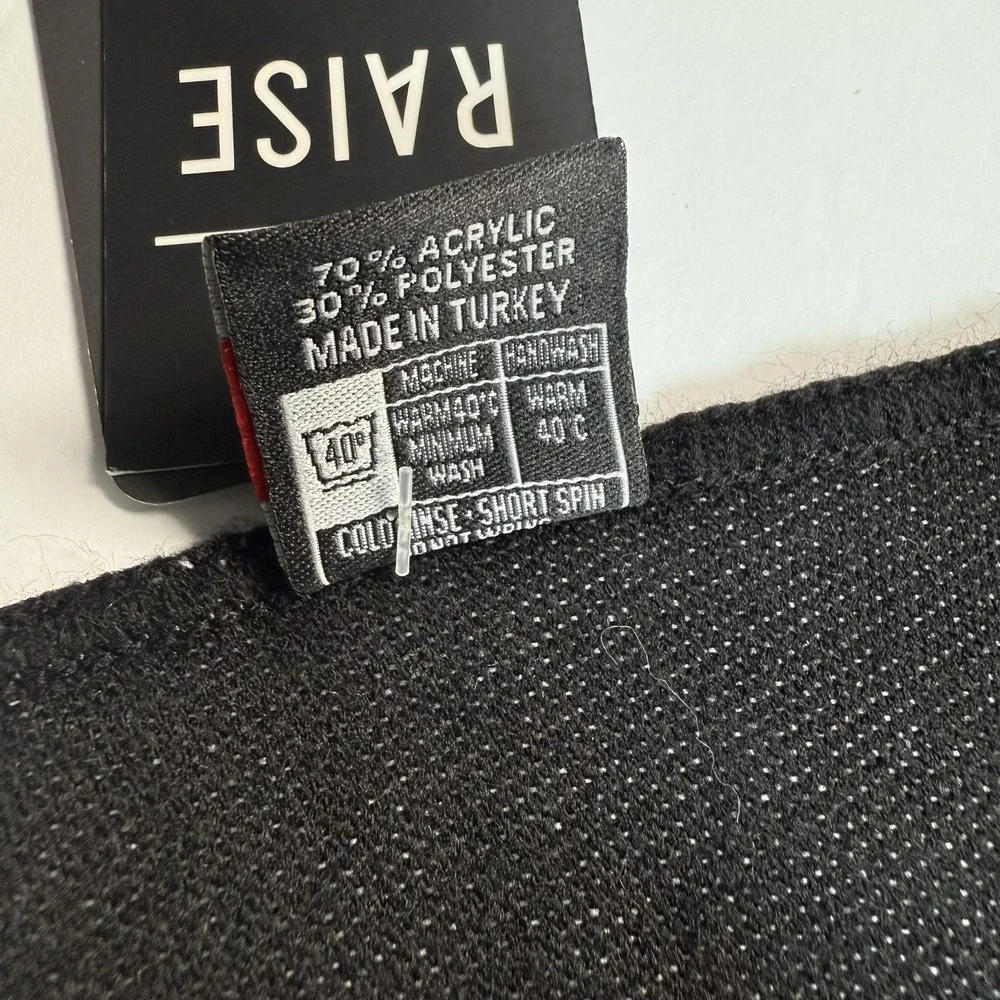 Major League Soccer Scarf Black White‎ Season Pass Supporter Fan Gear